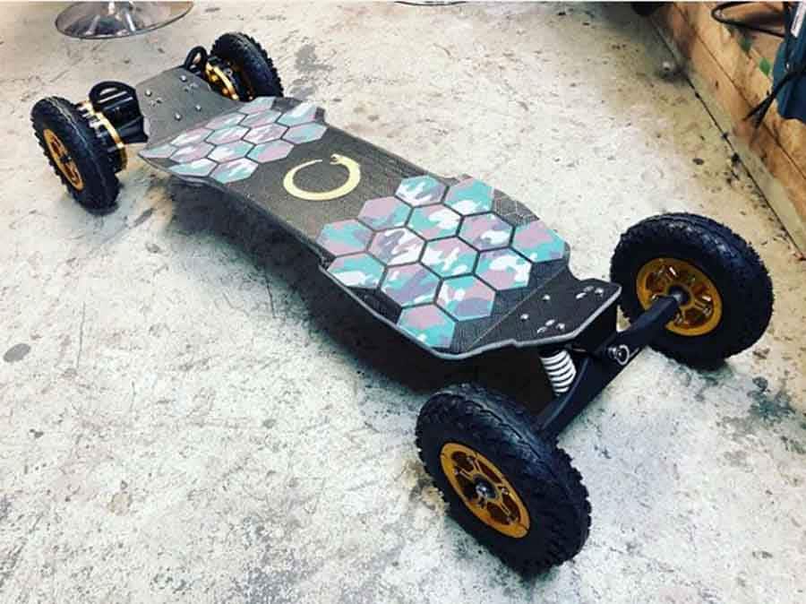 off road electric skateboard- have fun while getting fit with this leg workout